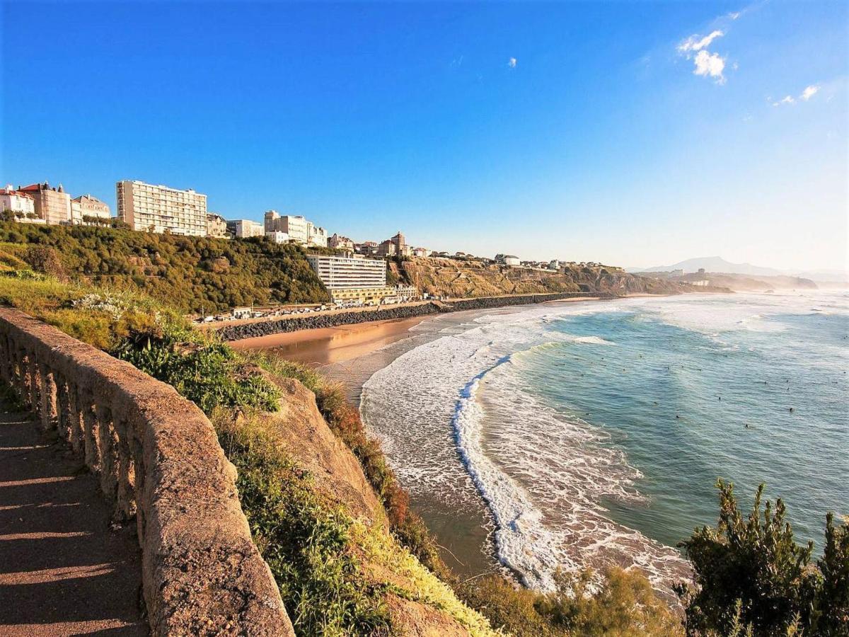 Charmant Studio En Centre-Ville Avec Piscine Proche Grande Plage - Fr-1-3-410 Biarritz Eksteriør bilde